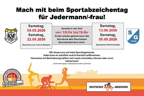 Plakat Sportabzeichentag 2026